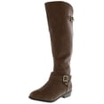 thumbnail image 1 of Material Girl Women's Capri Cognac Knee-High Boot - 5.5M, 1 of 6