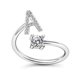 thumbnail image 1 of Sonducket Anillos apilables de letras para mujer con personalidad abierta, joyería de fiesta de plata a la moda, regalo, bandas de boda de moda, Ropa, zapatos y accesorios Miscelánea Tipo 1 Sonducket AP006389-01, 1 of 6