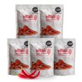 thumbnail image 1 of VITALI | Snacks Saludables - Caja J&iacute;cama Horneada con Chile x5 Unidades | 50gr por unidad | Botanas Horneadas Saludables Sabor Chile y Crujientes | Sin Gluten | Producto Vegano y 100% Natur, 1 of 7