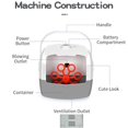 thumbnail image 3 of Máquina De Burbujas Automática, Máquina De Burbujas Portátil Con Carga Usb, Máquina De Burbujas Para El Día De San Valentín, Regalos De Navidad, Boda, Fiesta De Cumpleaños Vogacara OD017046-02, 3 of 6