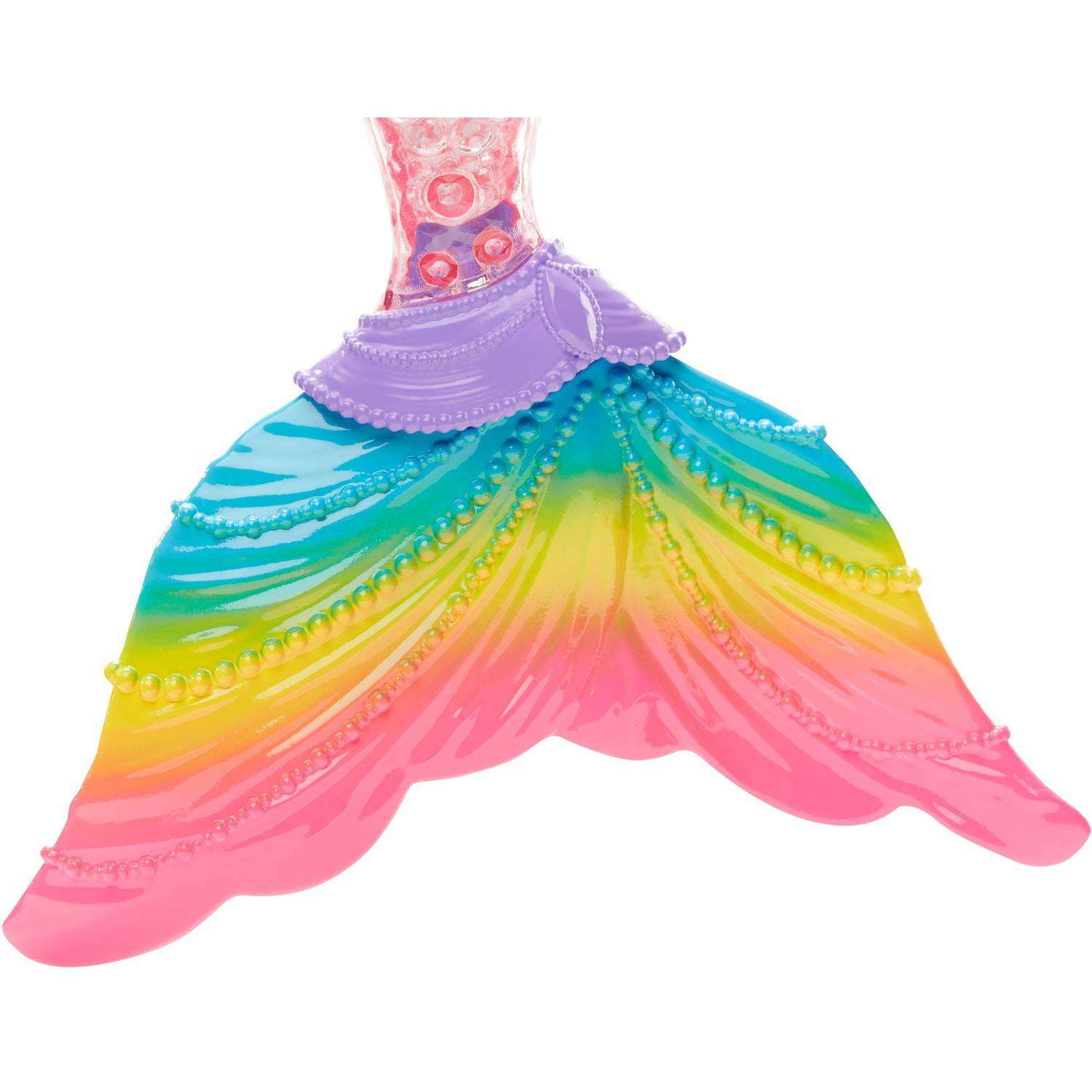 Barbie Rainbow Light-Up Barbie Mermaid Doll 