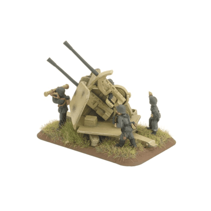 Flames of War: German Twin 3.7cm AA Gun Flakzwilling