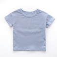 thumbnail image 4 of Kids T Shirts for Boys Girls Casual Toddler Short Sleeve Shirt Blue T Shirts Toddler Baseball Shirt 4T Summer Clothes Boy, 4 of 8