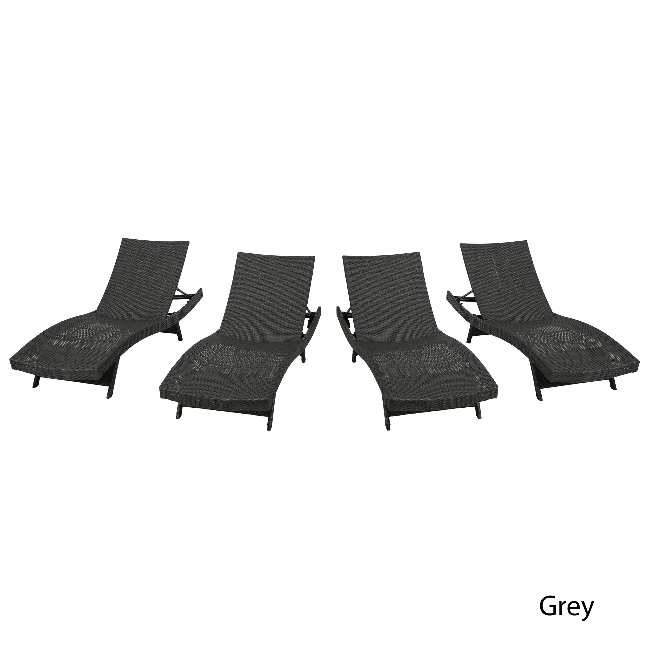 chaise lounge set of 4