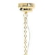 thumbnail image 2 of 1: 12 Dollhouse Hanging Lamp Retro Exquisite Simulation Miniature Glass Shade Hanging Lamp for Dollhouse Accessories, 2 of 4