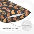 thumbnail image 5 of Daiia Heart Bedding Waterproof Pillow Protector Zippered Queen – Bed Bug Proof Pillow Encasement-14"x20", 5 of 9