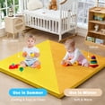 thumbnail image 4 of Alfombra de Juego para Bebé ILPEOD Amarilla Impermeable de 3.3 cm de Grosor, 4 of 9