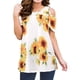 thumbnail image 1 of Camisetas de verano para mujer Túnica de manga corta con tiras y hombros descubiertos Fridja  nalpqowj5600, 1 of 9