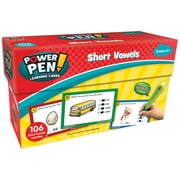 Teacher Created Resources Resources Power Pen Learning Cards: Short Vowels for Grades K-2 53 Pack