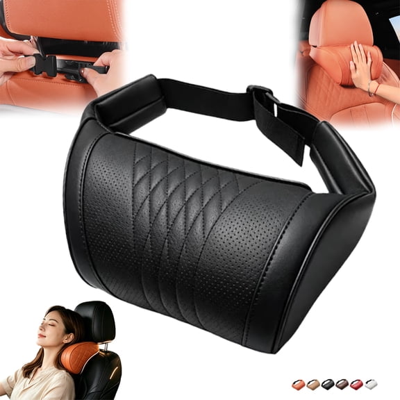 Universal Memory Foam Car Neck Support Pillow Ergonomic Headrest Cushion