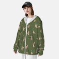 thumbnail image 3 of Fotbe Birds Wild Ducks Chaqueta con Protección Solar UPF 50+ para Hombre y Mujer, Camisa con Capucha y Bolsillos-Large, 3 of 7