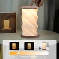 thumbnail image 2 of Suodoka Foldable Paper Lantern Lamp – Dimmable Touch, USB Rechargeable, 4‑5 hr Battery, Multi‑Purpose Bedside & Office Light, 2 of 7