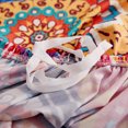 thumbnail image 2 of 1 Piece Printed Sofa Cover - Boho Flower Pattern Sofa Cover, Stretch Armchair Cover Washable Furniture Cover, 2 of 5