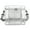 Grey, variant on Clear Lunch Bag Adult Large Heavy Duty Transparent Approved Lunch Box for Women and Men with Adjustable Shoulder Strap, Front Zipper Pocket, Clear - Grey