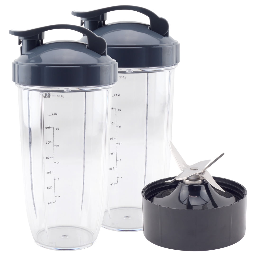 Juicer Accessories Set for NutriBullet 6 32oz Beaker with Lid and Seal 