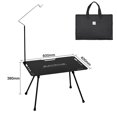 thumbnail image 4 of Graflsoa Table de Camping Pliable Compacte en Alliage d'Aluminium - Table de Pique-Nique Extérieure Portable avec Poignée, Légère et Durable, Options Noir/vert, Installation Facile pour la Randonnée et le Voyage, 4 of 6