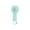 Green, variant on Handheld Fan Portable Mini Powerful Wind Usb Rechargeable 3 Speeds Desktop Fan for Dormitory Office Home Use