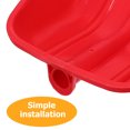 thumbnail image 3 of ETHZZLE Outil à Neige Tête de Pelle Rouge PP 1Pcs Conception Ergonomique pour le Déneigement Hivernal, 3 of 6
