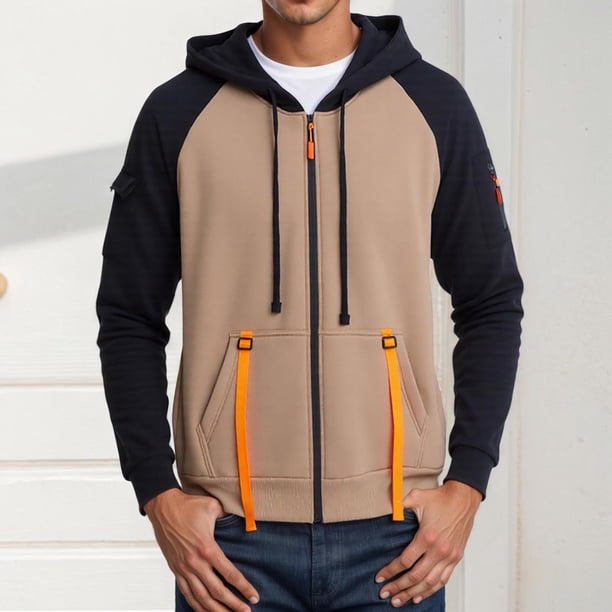 WILLBEST Sudaderas para Hombre Sudaderas con Capucha y Sudaderas para Hombre Suéter Cálido De Invierno Ropa De Calle Informal Moda Sudadera con Capucha Cómoda y Suave para Otoño e Invierno Mediana