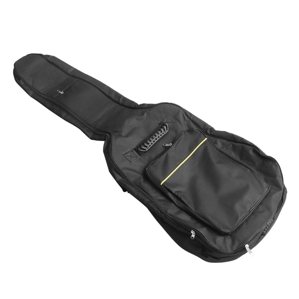Soimiss Travel Guitar Backpack with Soft Padding and Adjustable Straps for Electric and Folk Guitars