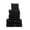 Black, variant on 900 GSM Egyptian Cotton Solid 10-Piece Towel Set Purple