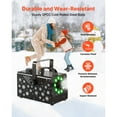 thumbnail image 4 of KFFKFF 900W Snow Machine with 9 LED RGB Lights, 12 LED Lighting Colors, and Wireless Remote, Handheld/Hanging Outdoor Snowflake Machine Fake Snow Machines, 4 of 9