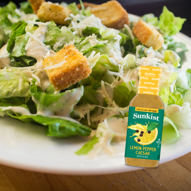lemon and black pepper dressing Vinaigrette - Easy Salad Dressing! Lemon Pepper Caesar - Salad