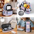 thumbnail image 5 of Pzuqiu Mermaid Scale Axolotl School Backpacks for Teen Girls 4PCS Backpack with Lunch Box Pencil Case Water Bottle Bag Kawaii Large Capacity Travel Rucksack Sport Bookbag for Elementary Students, 5 of 7