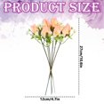 thumbnail image 3 of Realistic Artificial Rose Bouquet for Valentine'S Day, Wedding, Home Decor, Handheld Prop, Allergy-Friendly, Easy to Arrange And Reuse, One Bunch of Artificial Roses, 3 of 8