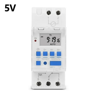 Excellway L701 12v/110v/220v Lcd Digital Programmable Control Power Timer  Switch Time Relay