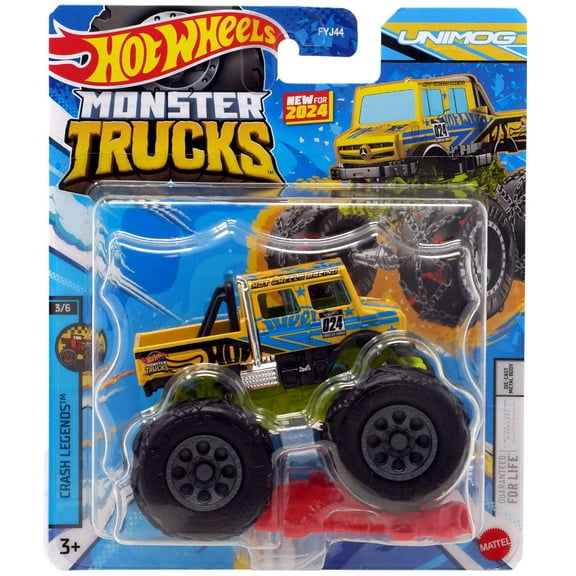 Hot Wheels Crash Legends Unimog Diecast Car
