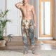 thumbnail image 2 of Balery Cool Cloud White Dragon Pantalones de pijama para hombre, pijama ultraligero, pantalón de descanso-3X-Large, 2 of 6