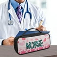 thumbnail image 5 of COEQINE Medical Print Heart Stethoscope Storage Bag Stethoscope Bag Storage Bags with Zipper Storage Bags for Moving Nursing Stethoscope Bag for Nurses Stethoscope Case Kit for Doctor, 5 of 7