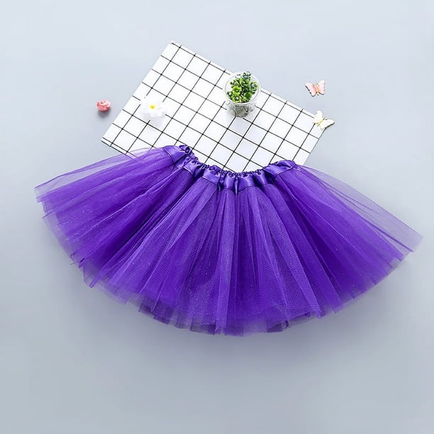 Falda tutú de red para niños europeos y americanos falda tutú de tres capas falda de clase a para niñas falda de conejo verano