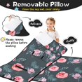 thumbnail image 3 of Pioneer Flower Floral Print Pattern Toddler Nap Mats for Kids Preschool,Sleeping Mat Bag or Kids,Toddler Sleeping Bag,Toddler Nap Mat or Daycare, 3 of 6