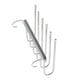 thumbnail image 3 of Toalla para pantalones, estante plegable para pantalones, estante para pantalones de 6 capas, organizador plegable para pantalones, logra más, 3 of 8
