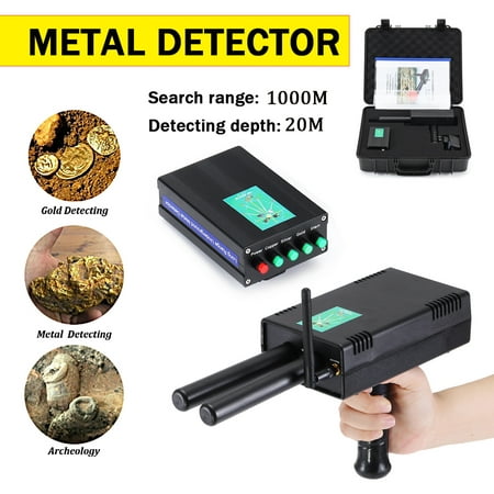 3280 Feet Long Range Search Silver Gold Copper Metal Undergroun d Locator Detector Hunte r Finder with Aluminum