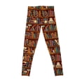 thumbnail image 2 of Go to the library Leggings gym's clothing jogging pants Women's high waist Leginsy push up Womens Leggings, 2 of 6