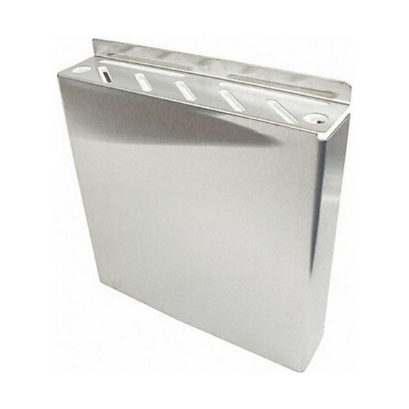 Crestware Knife Rack,12 In,Stainless Steel KRS12