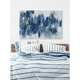 thumbnail image 6 of Marmont Hill Blue Floral Canvas Wall Art, 6 of 7