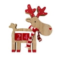 thumbnail image 2 of Adorno Navideño XWSHYW de Madera con Fecha Tridimensional para Escritorio, 2 of 6
