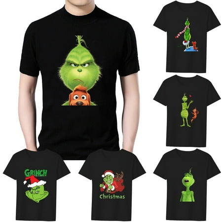 

MLFU Green Elf Youth Adult Short Sleeve Tees Summer Shirts For Men Boys