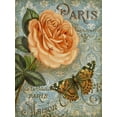 thumbnail image 2 of White, Abby 12x14 Gold Ornate Wood Framed with Double Matting Museum Art Print Titled - Memories of Paris I, 2 of 4