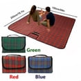 thumbnail image 3 of Picnic Blanket Mat 200cm Waterproof Camping Outdoor Beach Festival Rug, 3 of 7