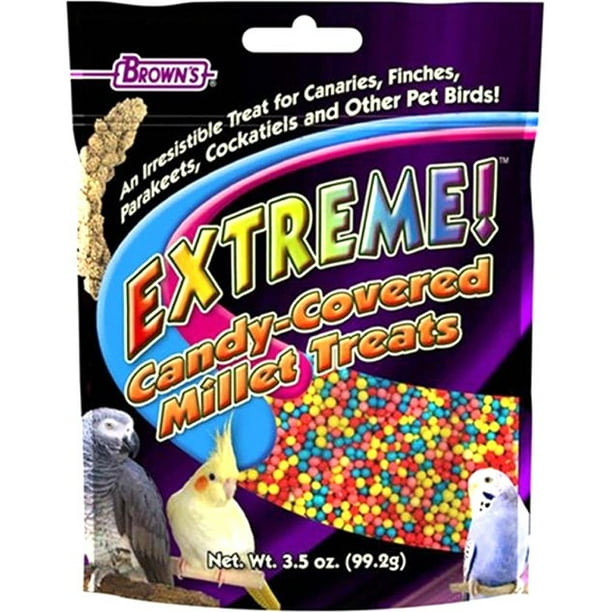 Brown's Extreme! CandyCovered Millet Bird Treat, 3.5 oz.