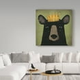 thumbnail image 3 of Trademark Fine Art 'The Black Bear with Crown' Canvas Art by Ryan Fowler, 3 of 3