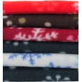 thumbnail image 4 of ToBeInStyle Unisex Pack of 6 Long Fringe Winter Scarves - Snowflake, 4 of 7