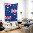 thumbnail image 6 of Tapestry Australian Flag Tapestries For Bedroom Living Room Dorm Party Wall Decor (40" X 60"), 6 of 7