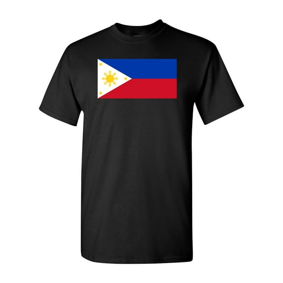 Philippines Country Flag Adult DT T-Shirt Tee
