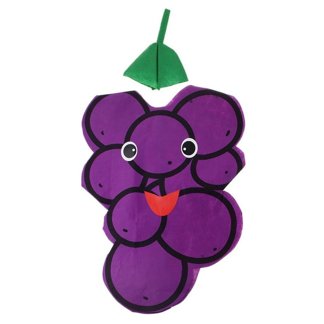 Kits de disfraces de frutas y verduras para niños y niñas, telas no tejidas, accesorios para fiestas escolares H